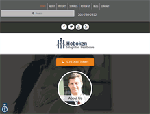 Tablet Screenshot of hobokenintegratedhealthcare.com